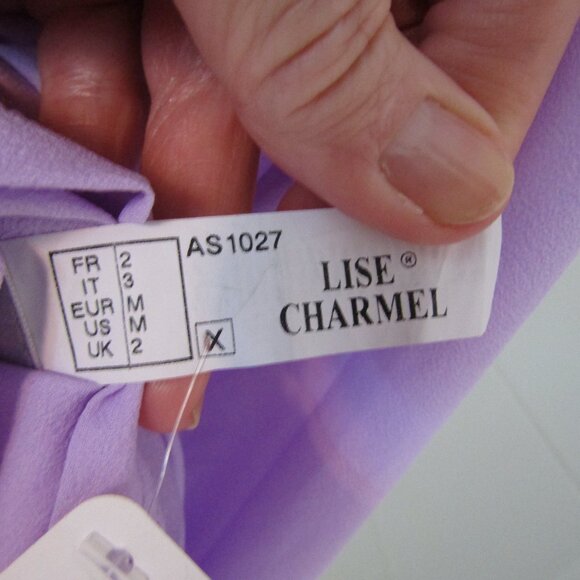 LISE CHARMEL Lavender Purple Halter Beach Dress---Medium. NWT's - Picture 9 of 9